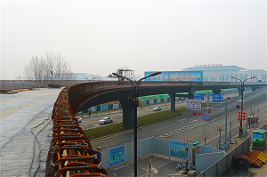 沖刺！王城大道一期建設(shè)工程全力推進(jìn)