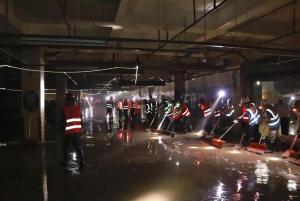 抗洪搶險，河南三建在行動——鄭州阜外華中心血管病醫(yī)院清淤攻堅紀實